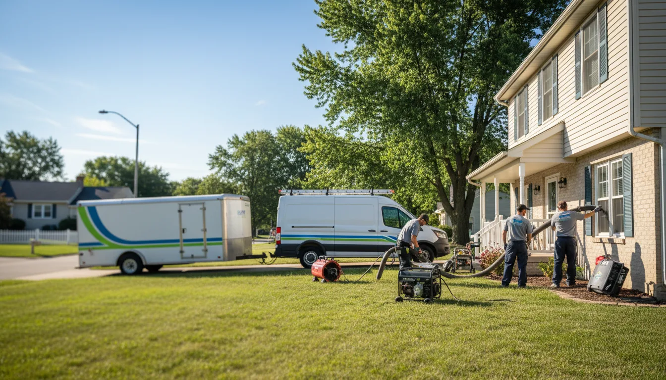 Flooded Basement Restoration And Cleanup With Repair in Mathiston, MS near me